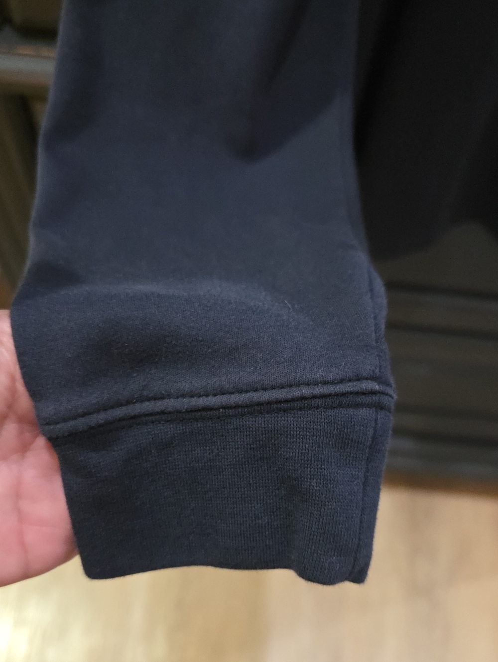 L.L. Bean Womens Layering Black Long-Sleeve Mock Neck Cotton Knit Top Classic - Picture 5 of 11